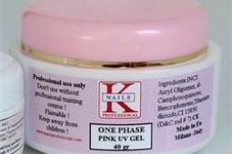 UV gel - pink, cleare, podklad, top shine a barvy