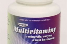 Multivitamíny s minerály, enzymy a beta karotenem